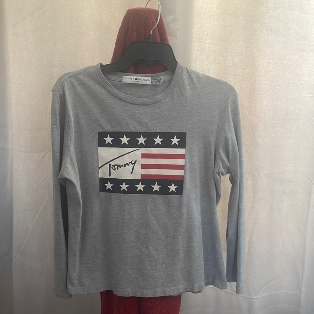 Vintage Tommy Hilfiger long sleeve shirt sz large